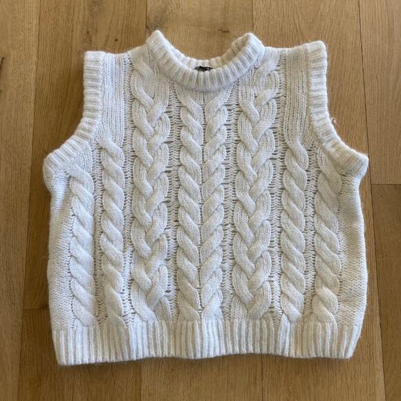 Rails - Alexis Sweater Vest in Ivory White - Picture 1 of 4